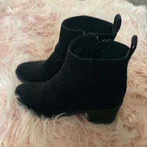 Wedge booties